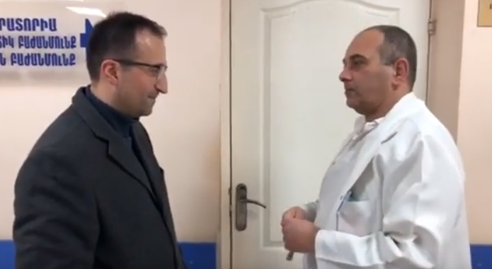 Արսեն Թորոսյանին Արմավիրի բժշկական կենտրոնում չէին սպասում (տեսանյութ)